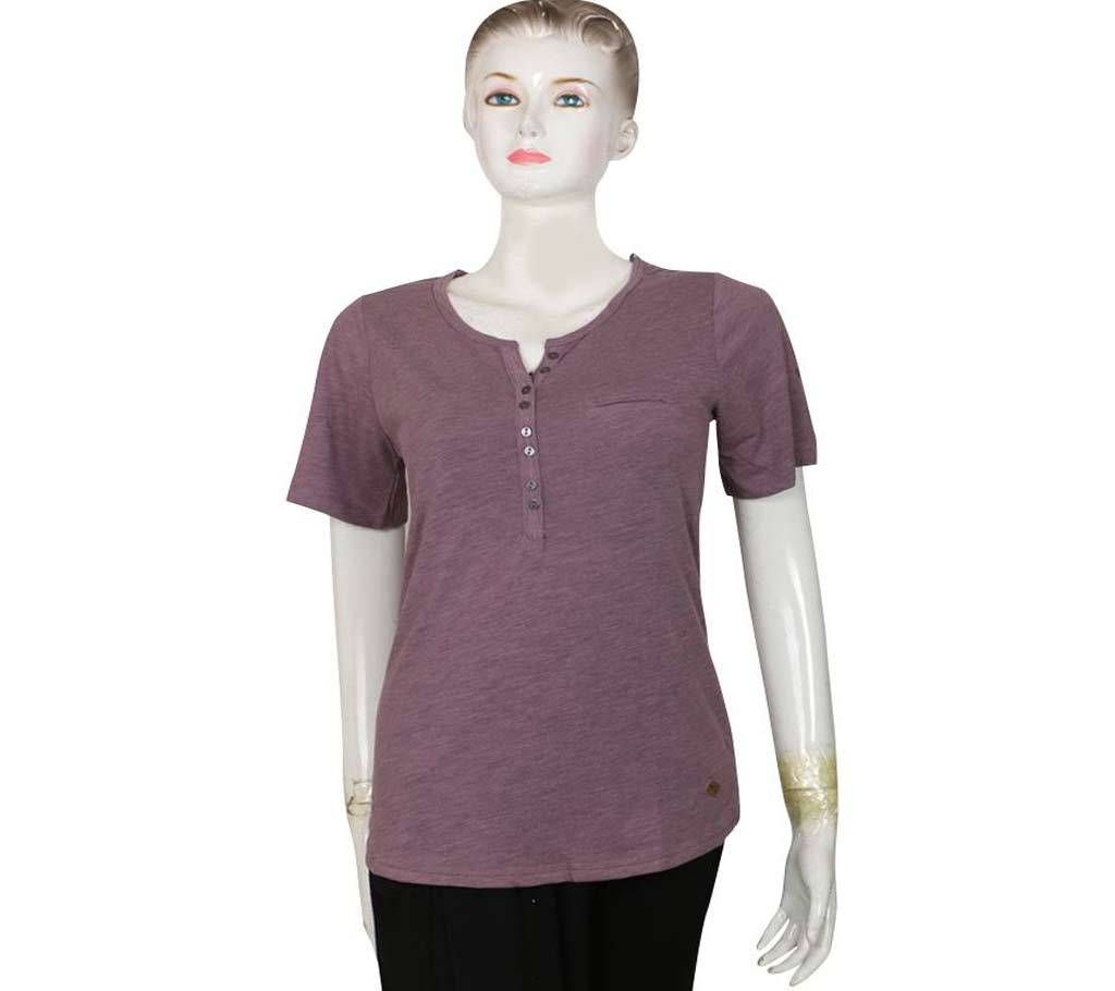 Multiblu Button T-Shirt for girls 
