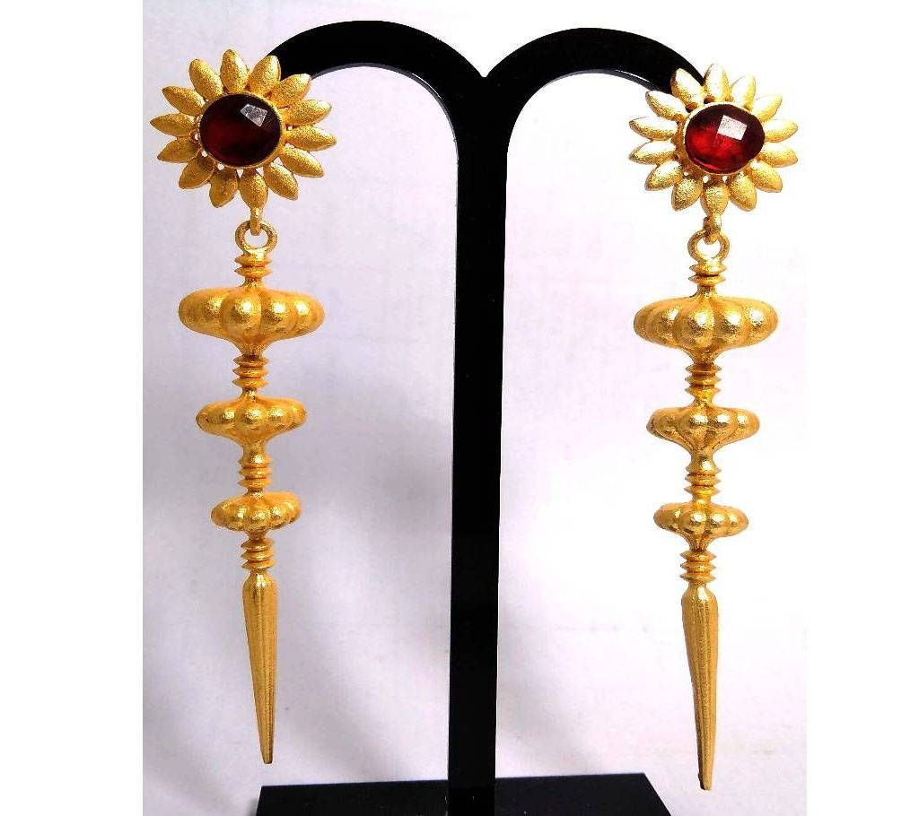 Gold Plated FANCY EARRING