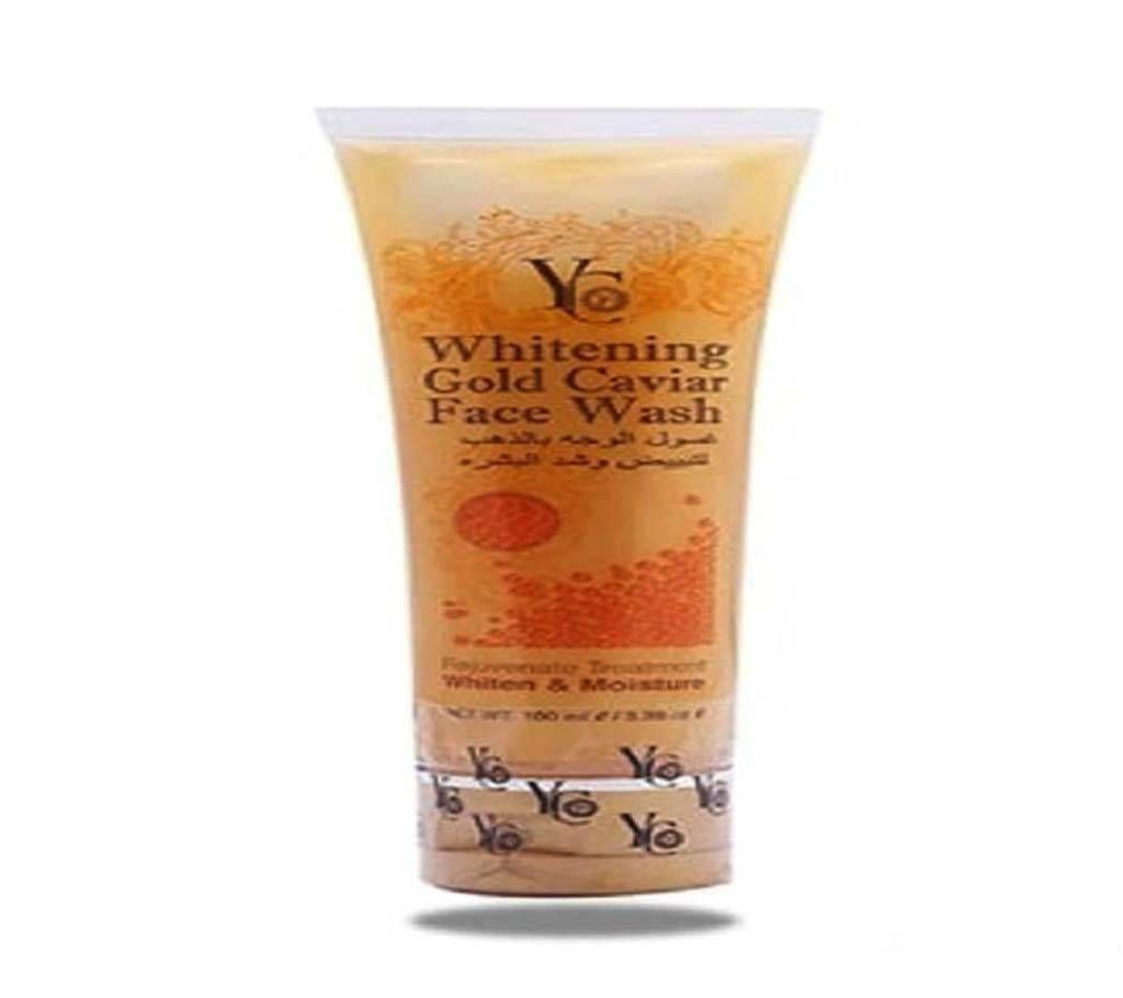 YC- Whitening Face Wash- Gold caviar & Diamond 100ml thailand