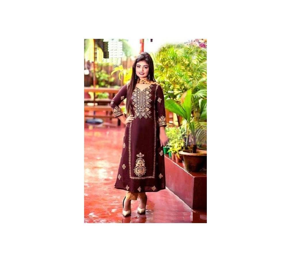Unstiched block printed Rajdhani voyal cotton  salwar kameez seblock-499