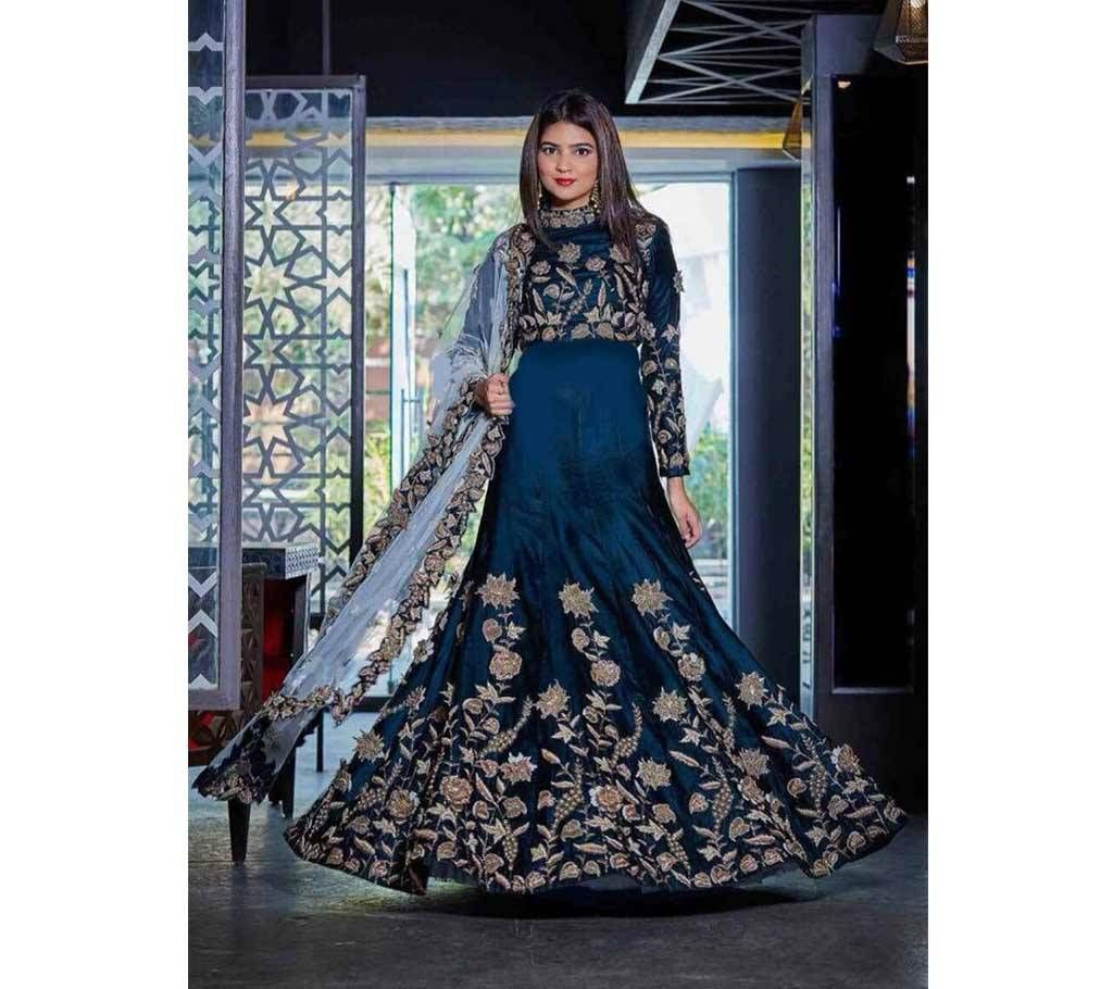 Semi Stitched Gorgeous Embroidery Georgette Chosha Lehenga RP 101 Copy