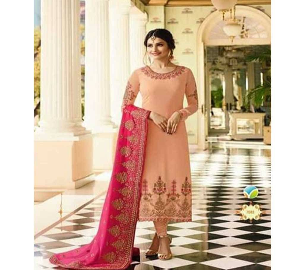 Gorgeous Embroidery Georgette Salwar Kameez - Copy KPR 7083