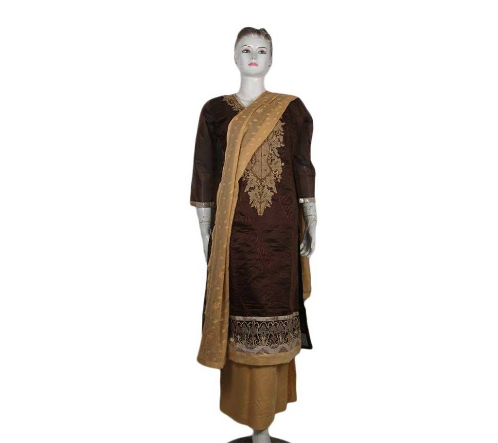 Readymade Indian Chandni Puthi Karchupi Salwar Kameez