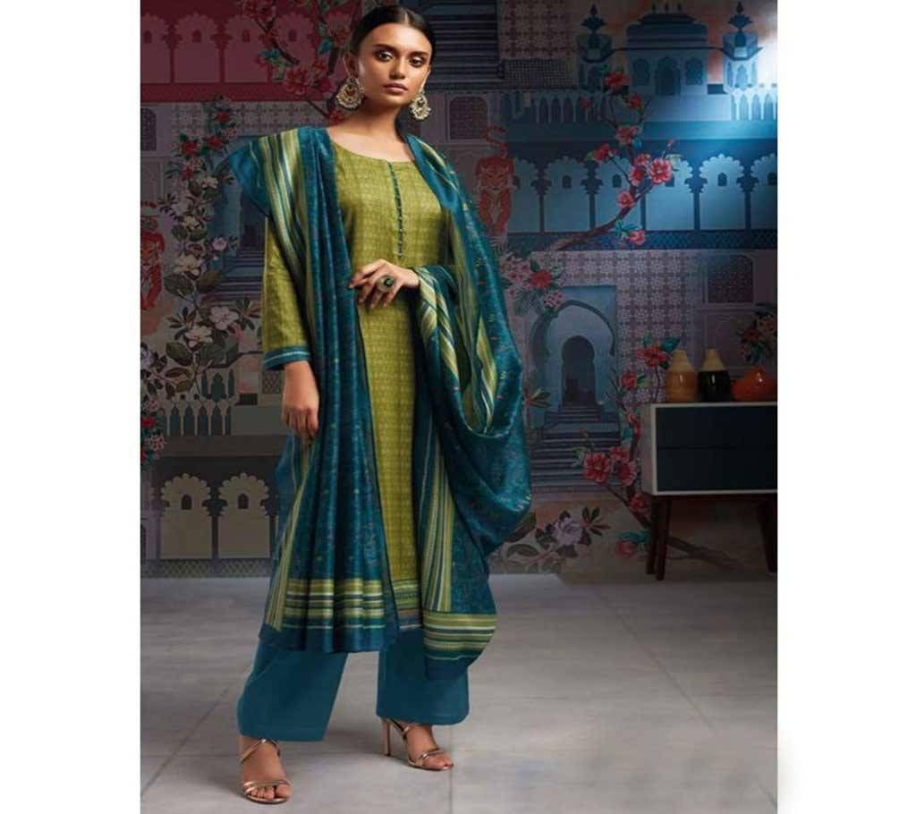 Ganga Shoshin - 6517 Unstitched Silk Salwar Suit