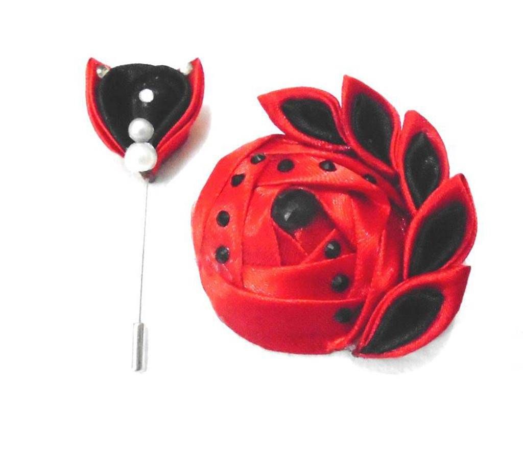 Floral Hijab Brooch-Free Hijab Pin