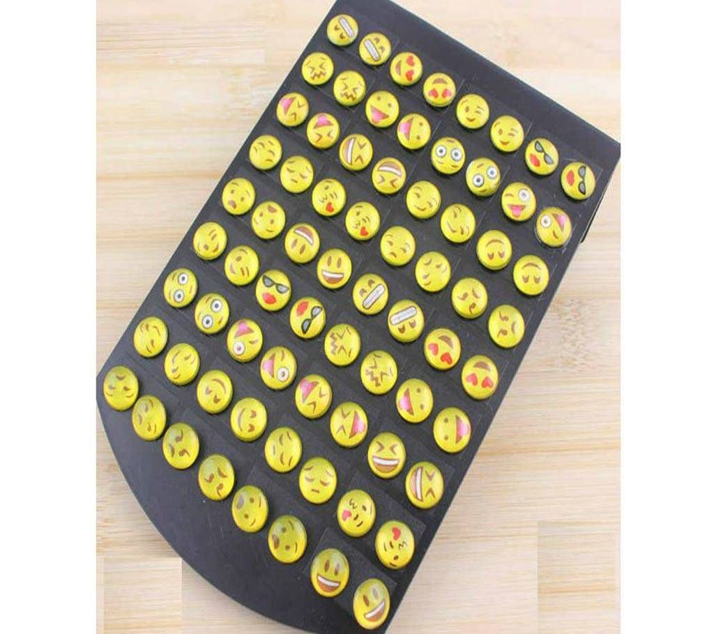 36 Pairs Earring Set - Emoji Style