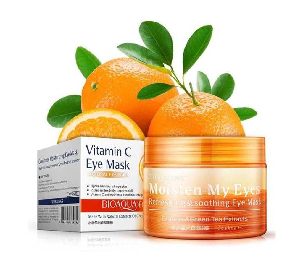 Name: Bioaqua Vitamin C Orange Moisturizing Eye Mas-80gm-China 