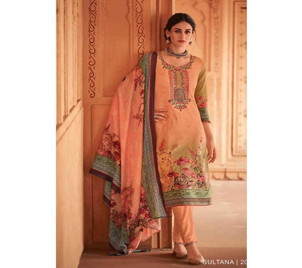 Unstitched Mumtaz Art present 3 Pcs - 2003 - SST