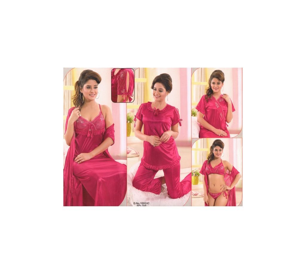 Fashionable Six Part Nighty-10024 C