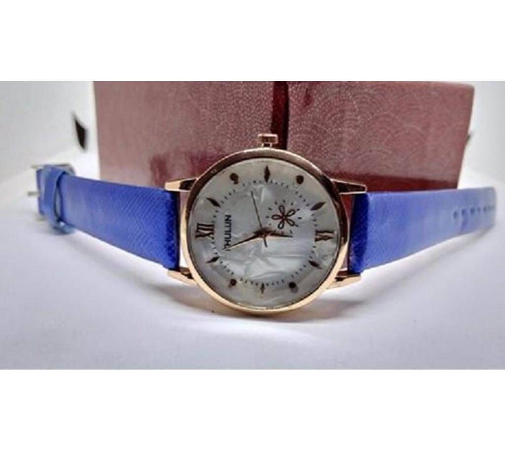 ladies watch blue