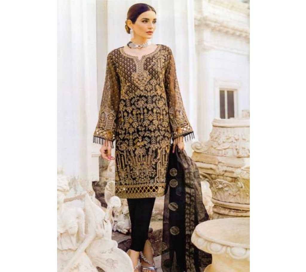 ZARA (VOL -2) - 8151 Brand: Shree Fabs Made in India Original Indian Product  Fabrics: Top  fox georgette with heavy embroidery. Bottom  inner santo