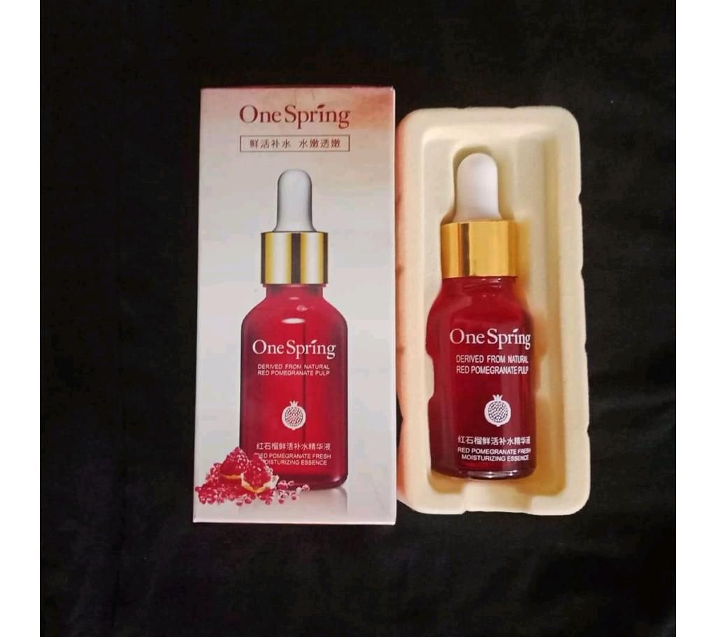 One spring serum red pomegranate pulp