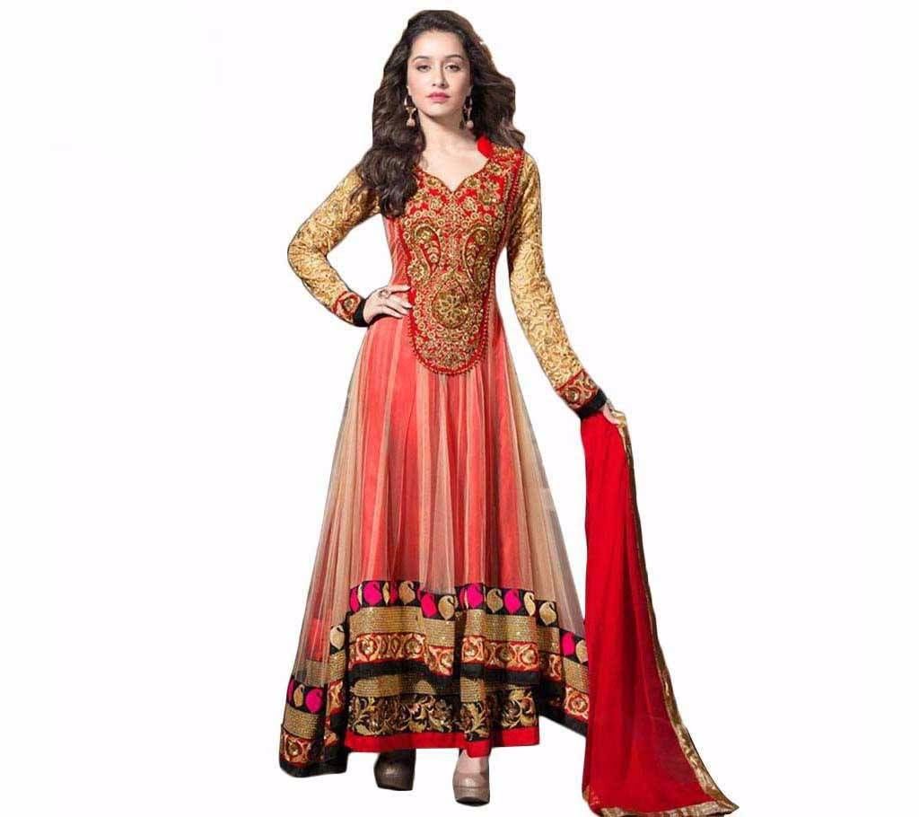 Indian Unstitched Three-Pcs (Copy)