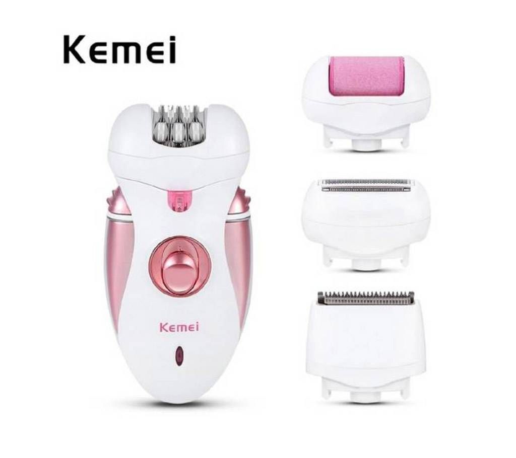 Kemei KM-2530 4 in 1 Rechargeable Epilator