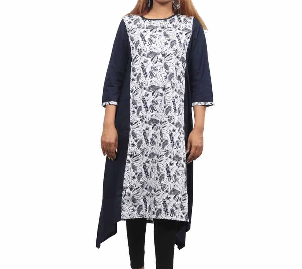Printed Women Curved Kamiz