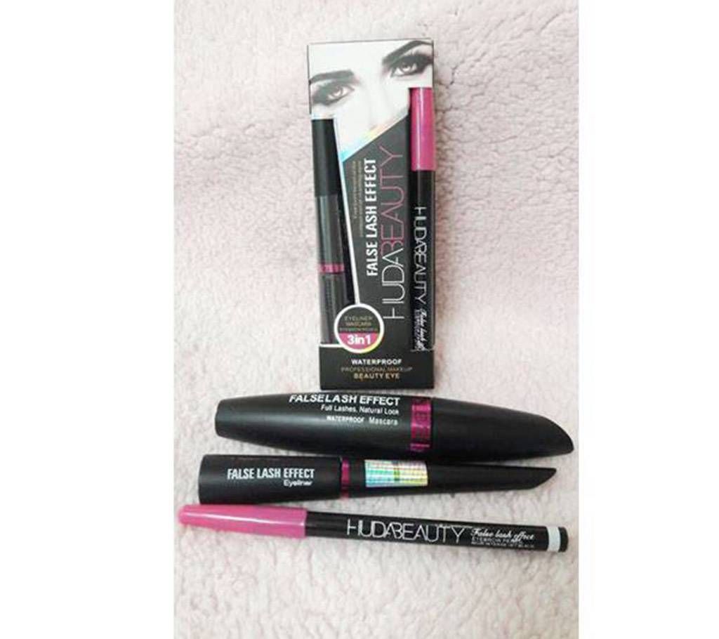 3 In 1 Huda Beauty Makeup Set