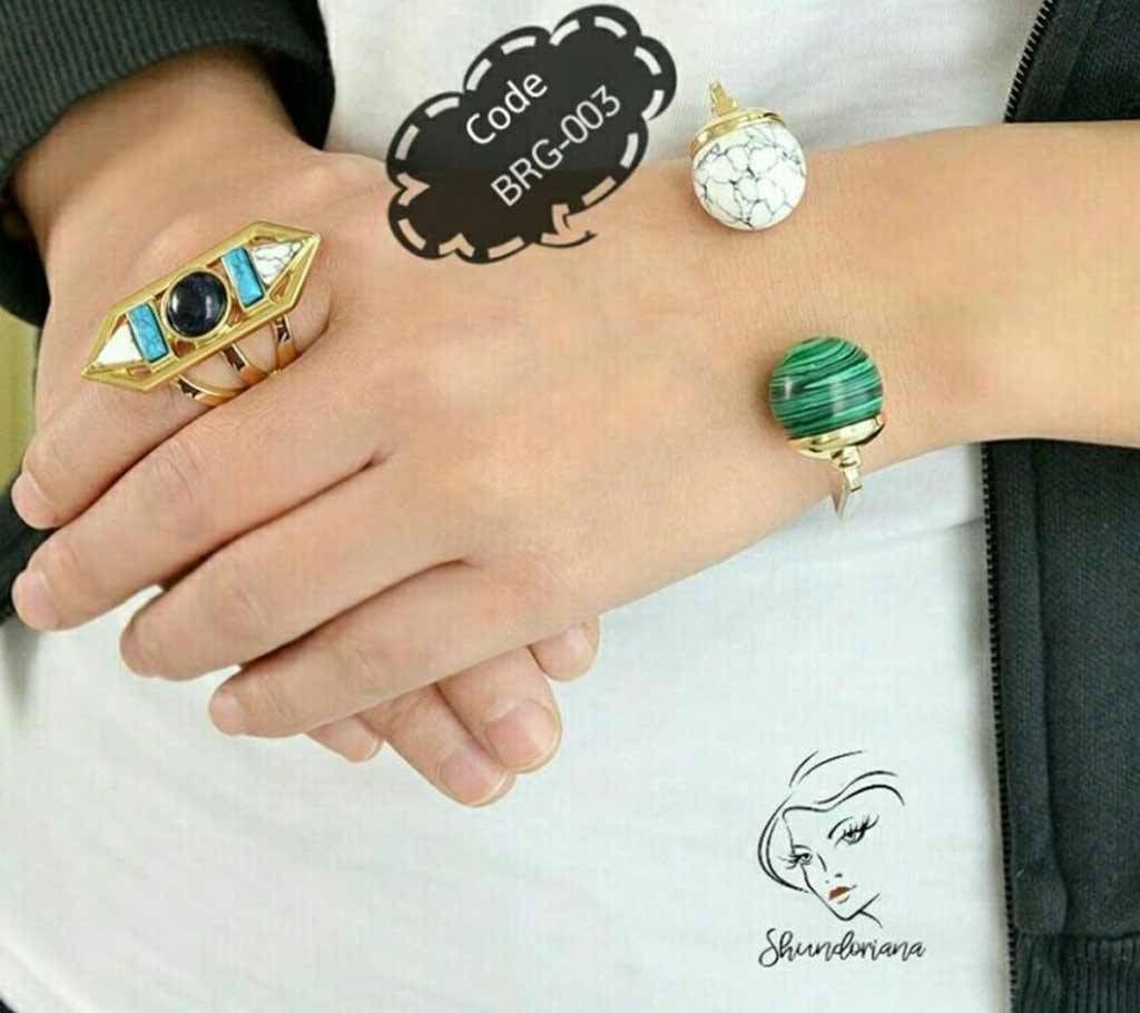 Marble Stone Bangles