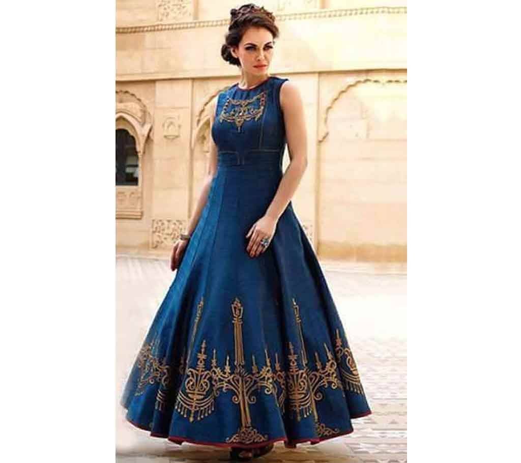 Semi Stitched Embroidery Three Piece Copy