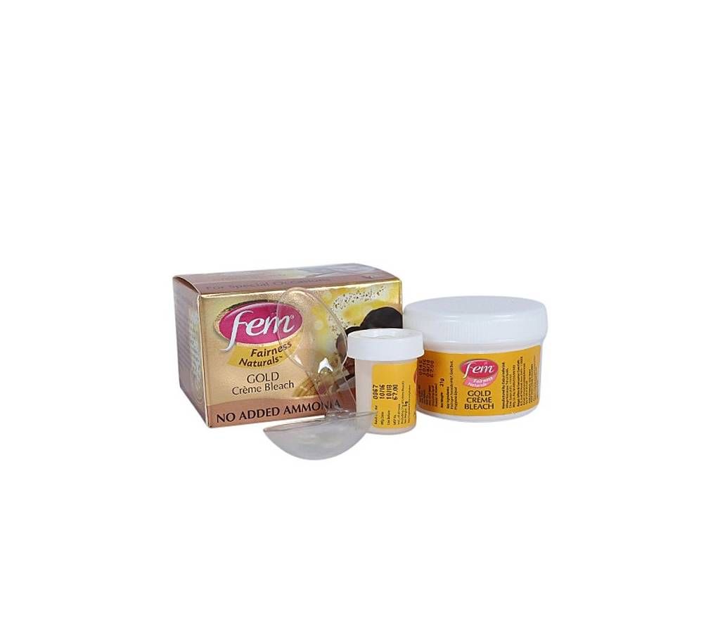 fem Fairness Naturals Gold Creme Bleach - 24g