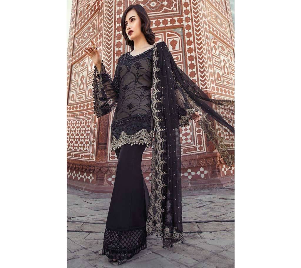 Un-stitched Chiffon Salwar Kameez