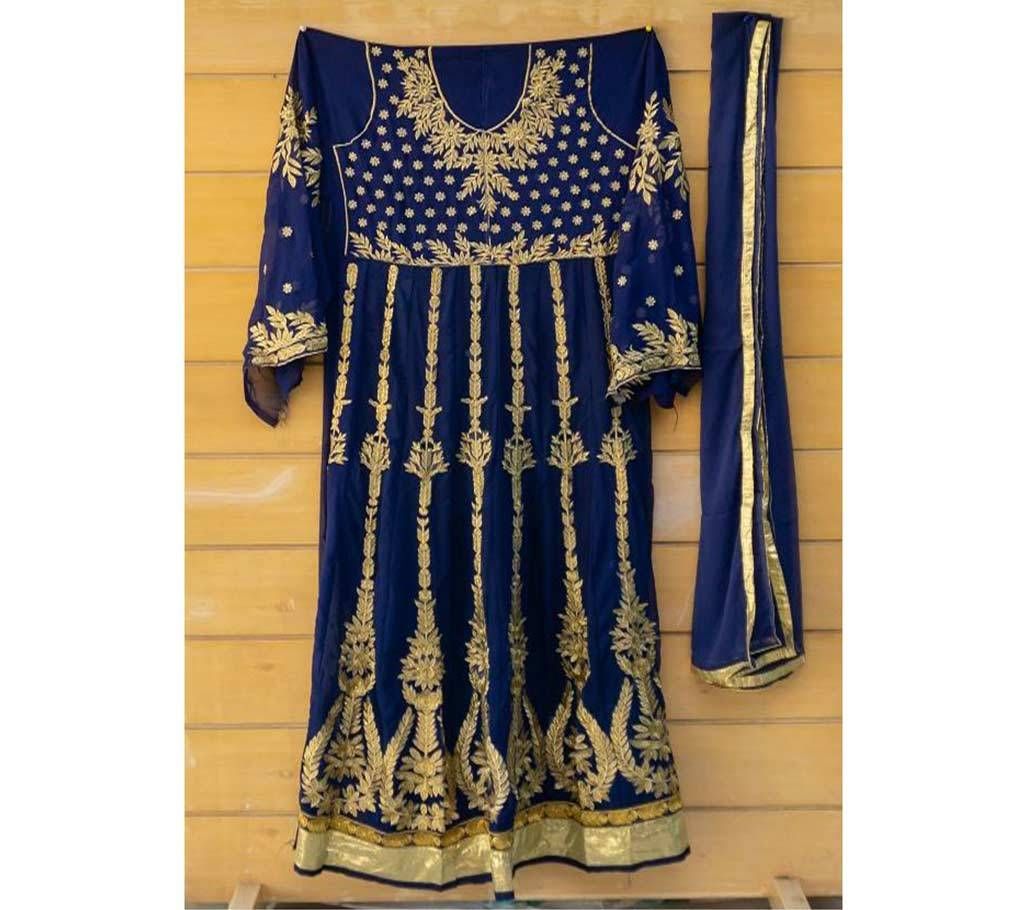 Unstitched Four Part Party Dress