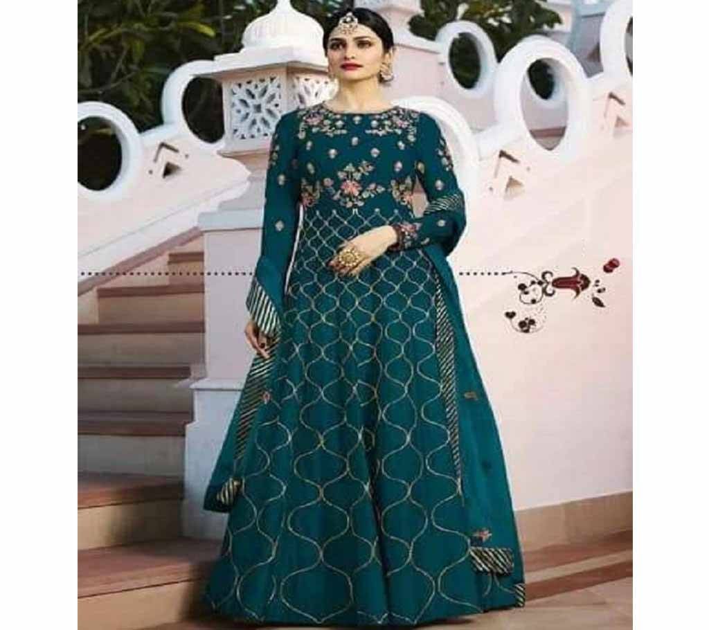 Unstitched Indian Cotton Gown