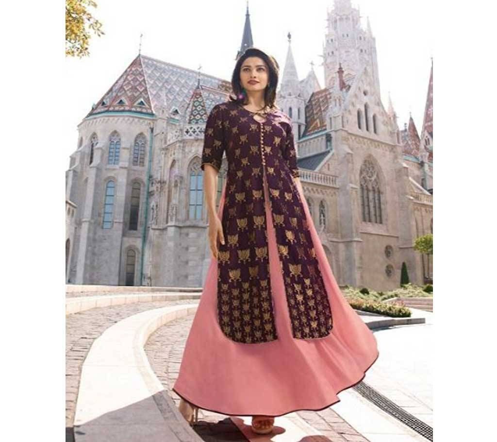 Tumbaa Europe Full Stitched Kurti