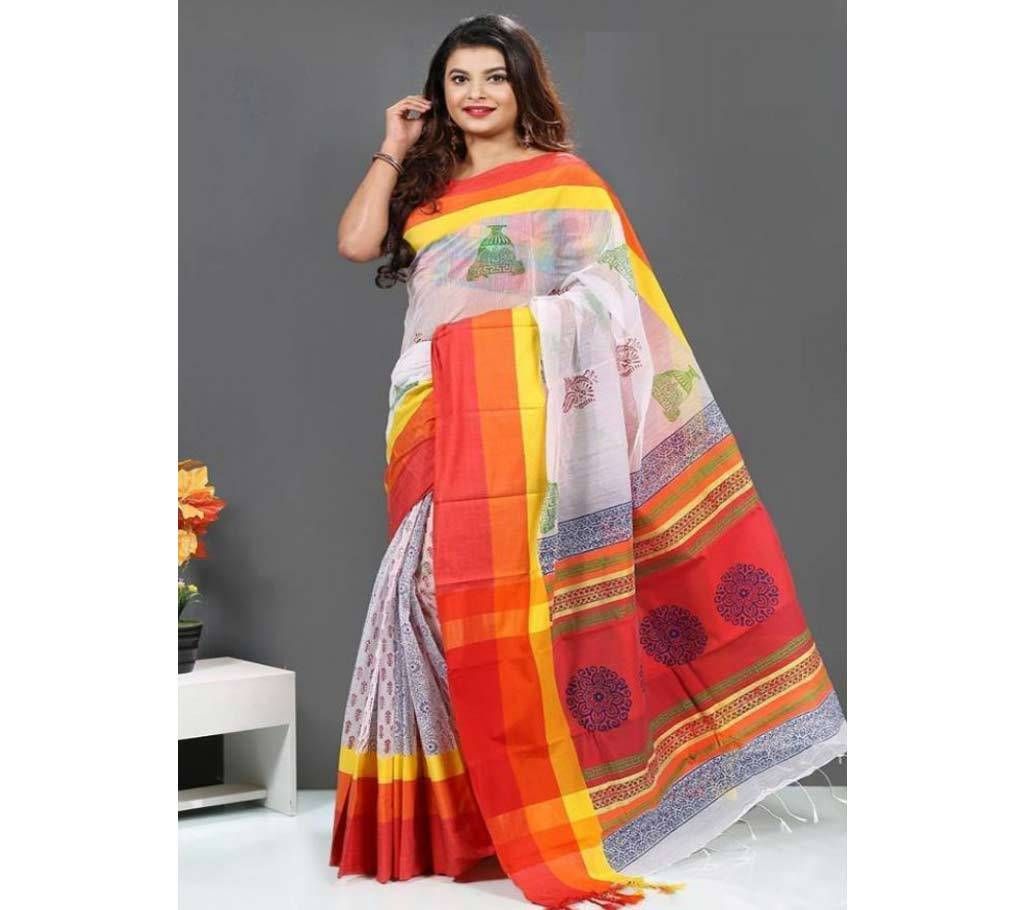Boishakhi Silk Batik Sharee