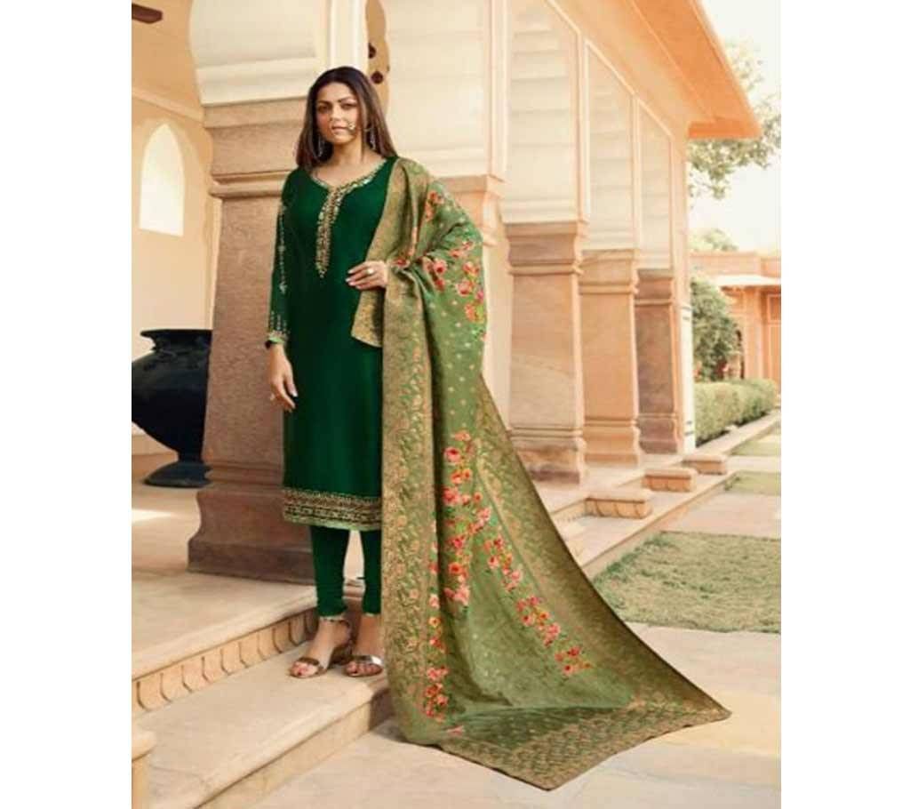 NITYA VOL-134 BY LT FABRICS 3404 Semi-stitched GEORGETTE Suit