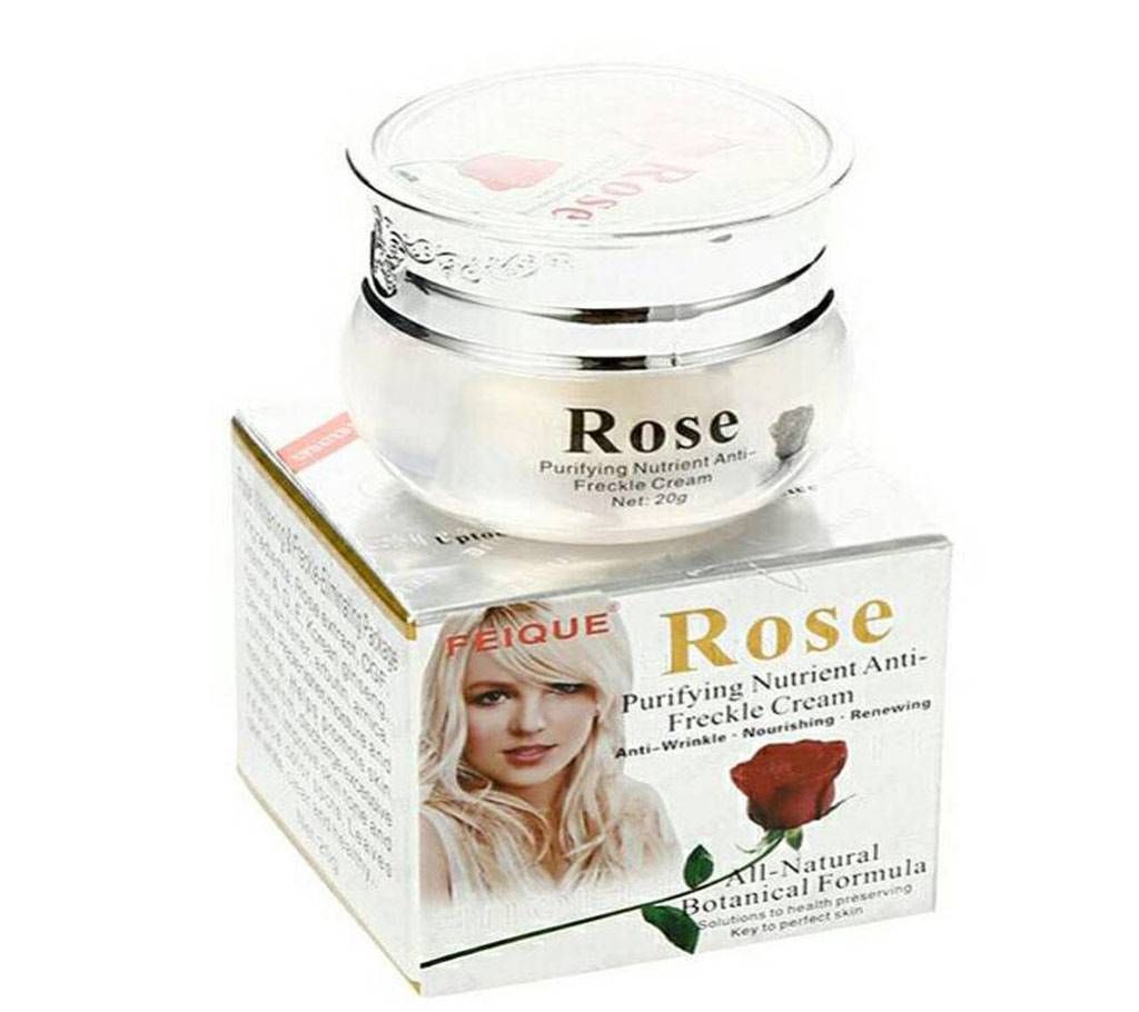  Rose Whitening Cream--20gm-Thailand