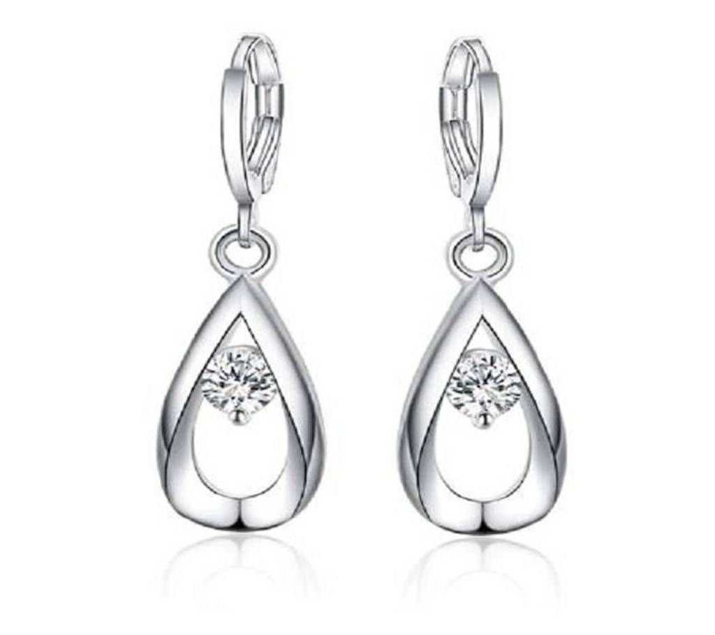 Lady women silver color earrings starfish charms wedding hook Bohemia fashion classic jewelry