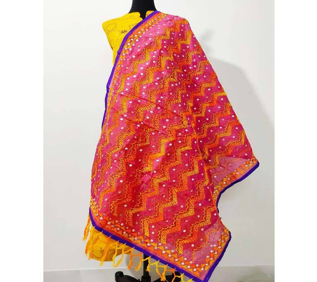 Indian Fulkari dupatta