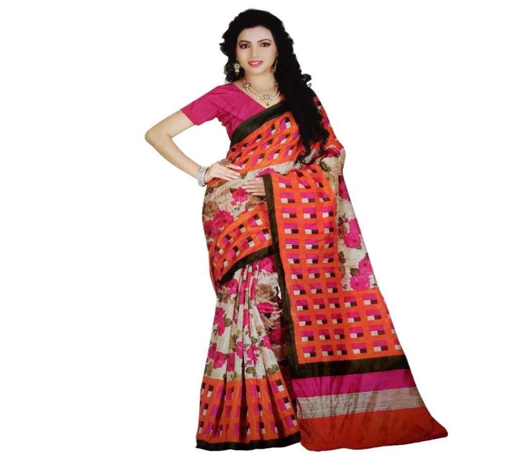 Indian Half Silk Sharee For Women