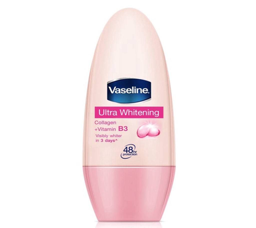 Vaseline ultra whitening roll on deodorant