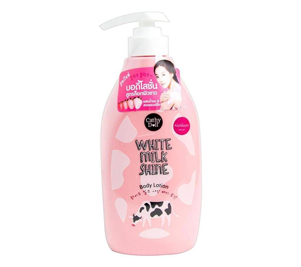 Cathey Doll White milk shine body lotion-450ML, KOREA