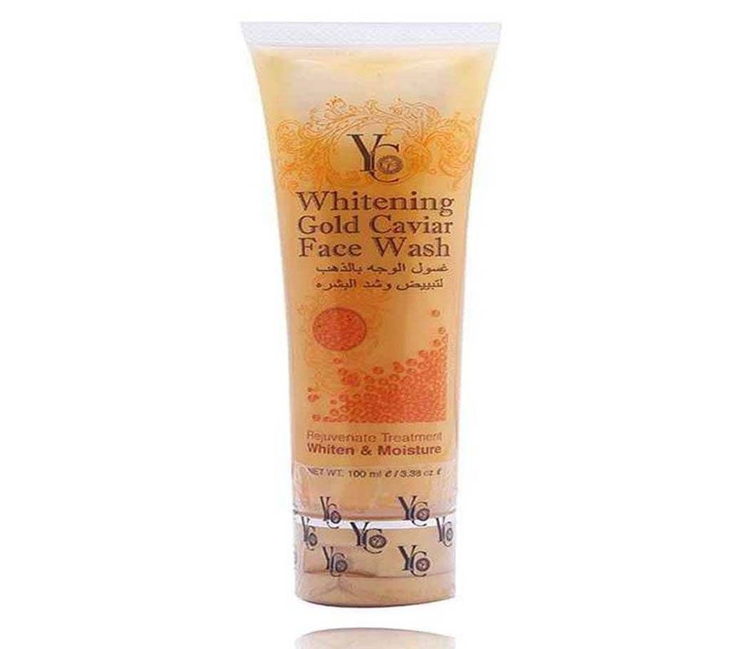 YC gold caviar whitening face wash 100ml Thailand