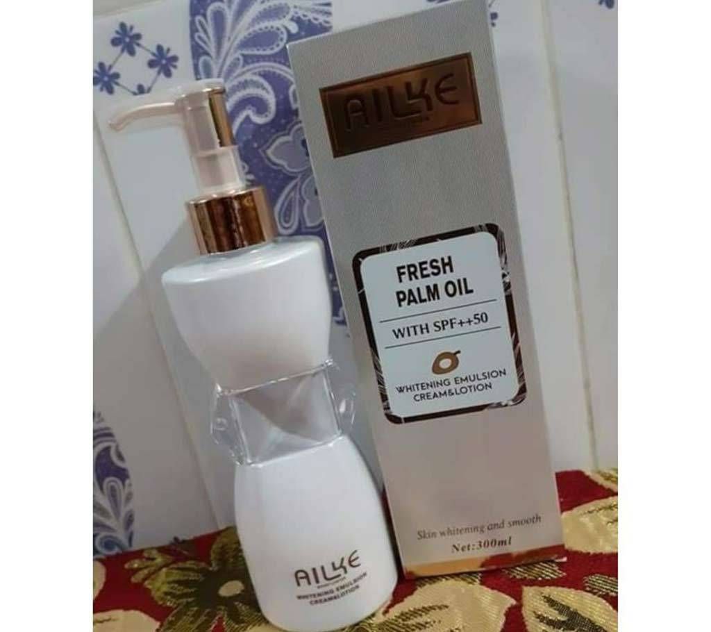 Ailke Whitening Emulsion Cream & Lotion With SPF++50 - Thailand 