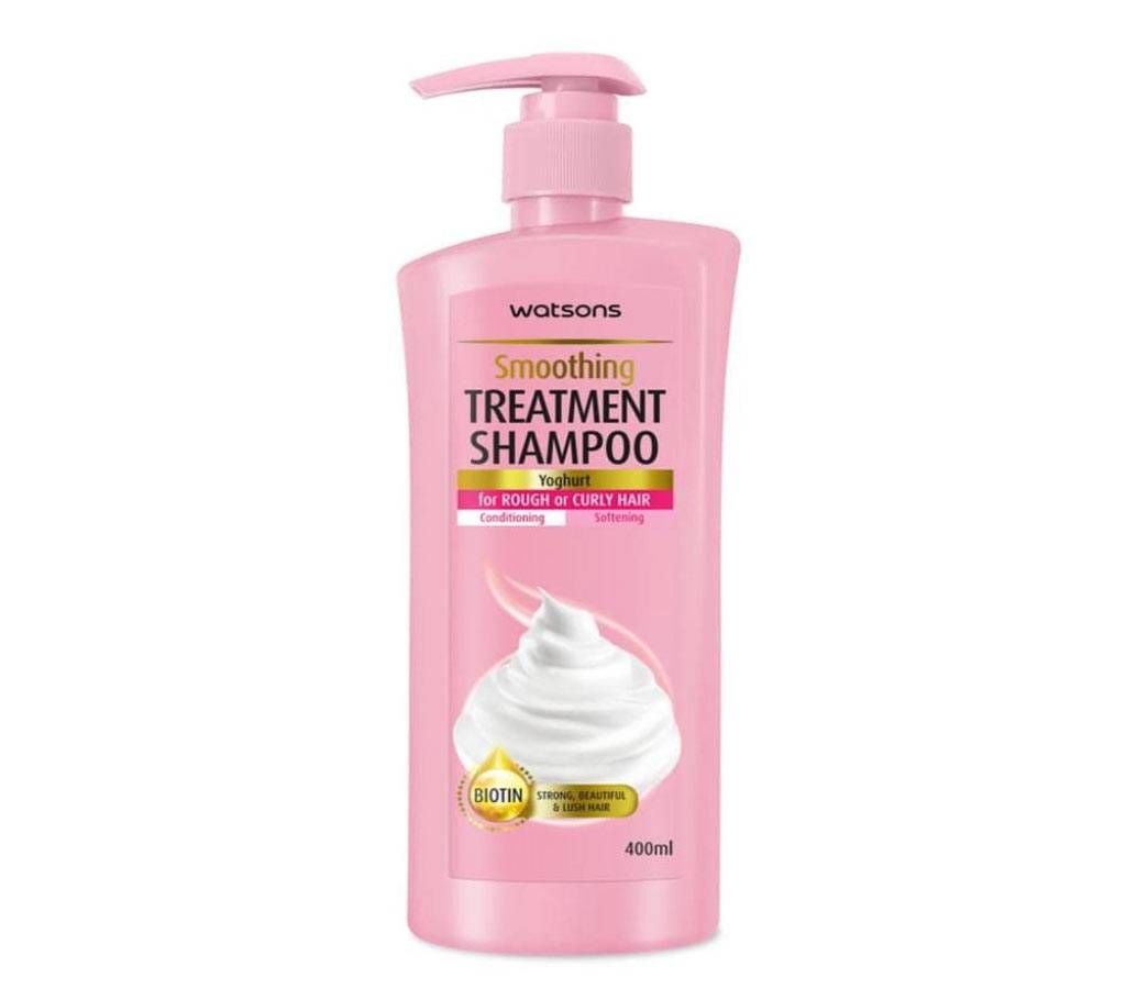 Watsons Smoothing Treatment Shampoo Yoghurt 400ml-Thailand