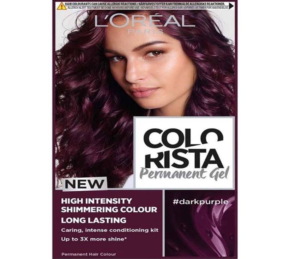 Original LOreal paris Colorista Permanent get darkpurple-8.22 Oz-France