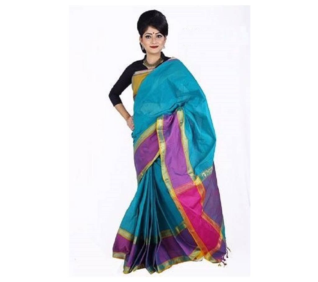 Multicolor cotton sharee