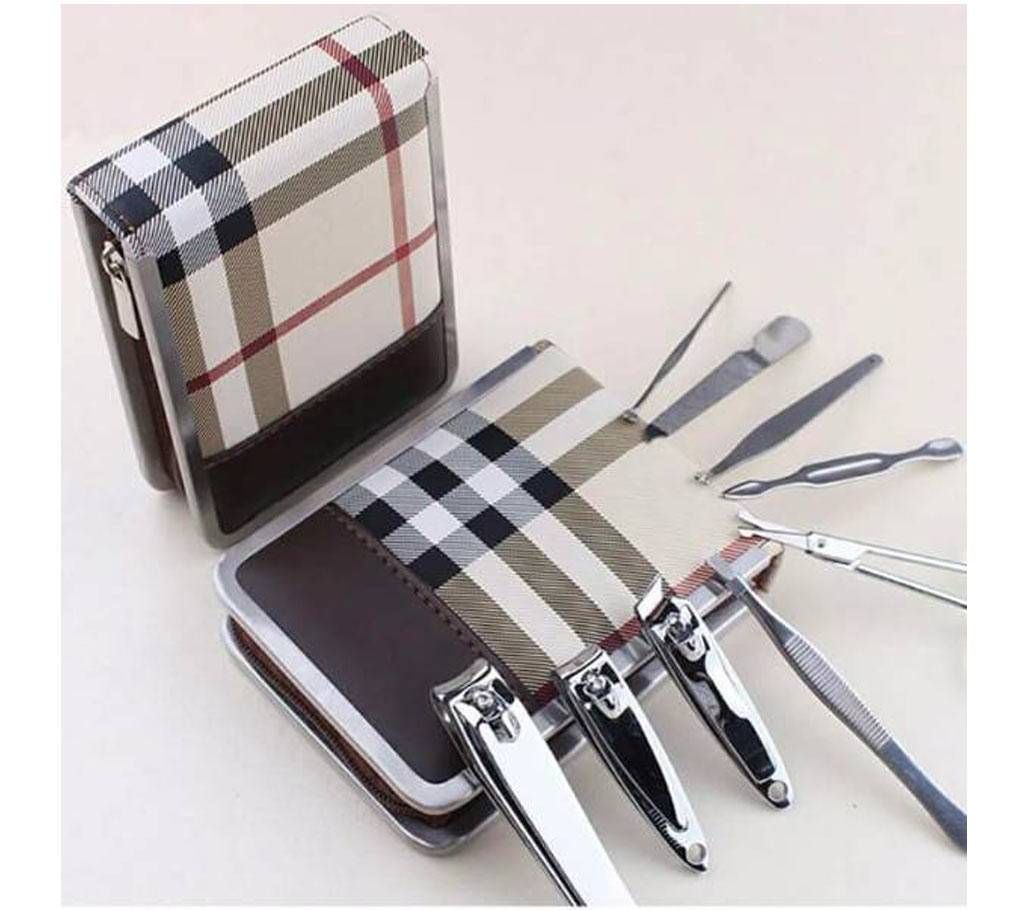 Artificial Leather Box Manicure Set