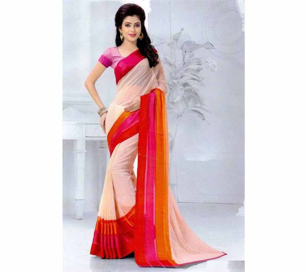 SANJANA JAMUNA  Indian  Chiffon Sharee