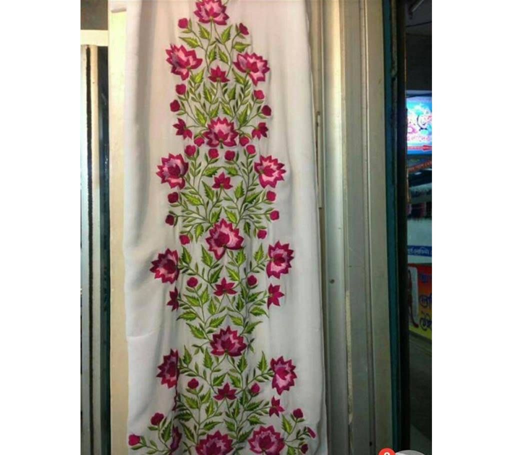 Double Jorjet Embroidery Dress 