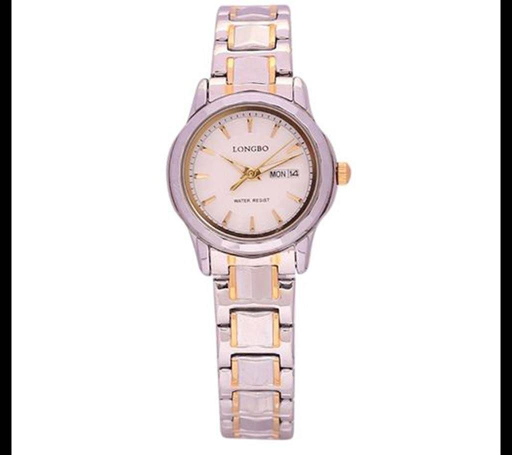 Longbo 1011 Stainless Steel Analog Watch For Women
