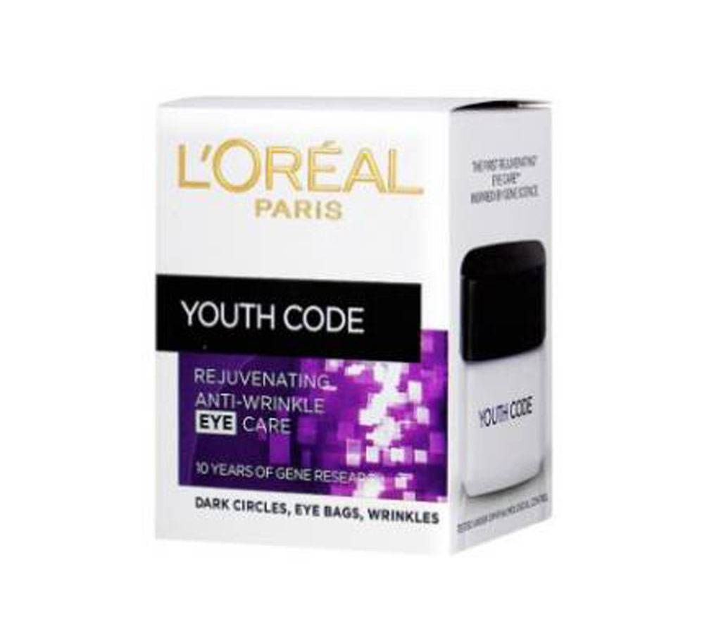L'Oreal Youth Code anti wrinkle eye care cream - Germany
