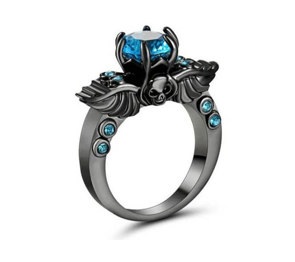 10KT Black Gold Plated Wedding Ring