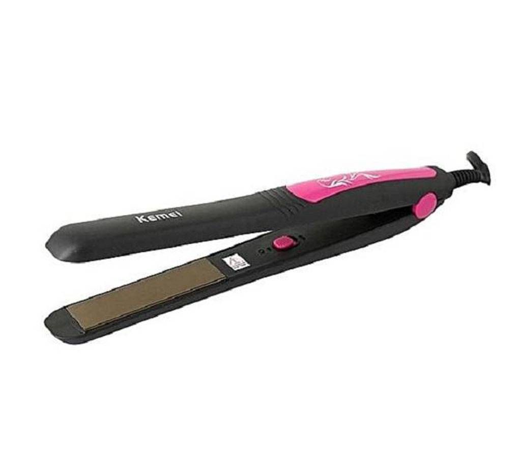 Kemei KM-328 - Professional Hair Straightener - Black