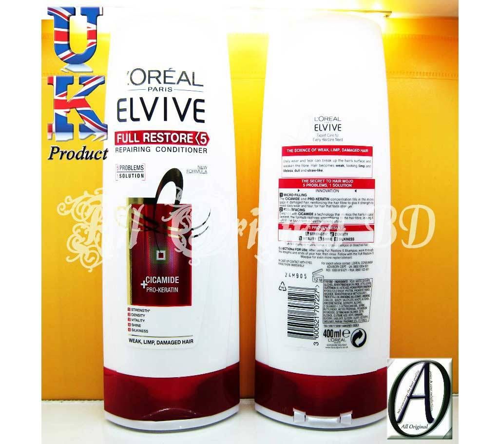 L'Oréal Paris Elvive Triple Resist Conditioner 400ml (France)
