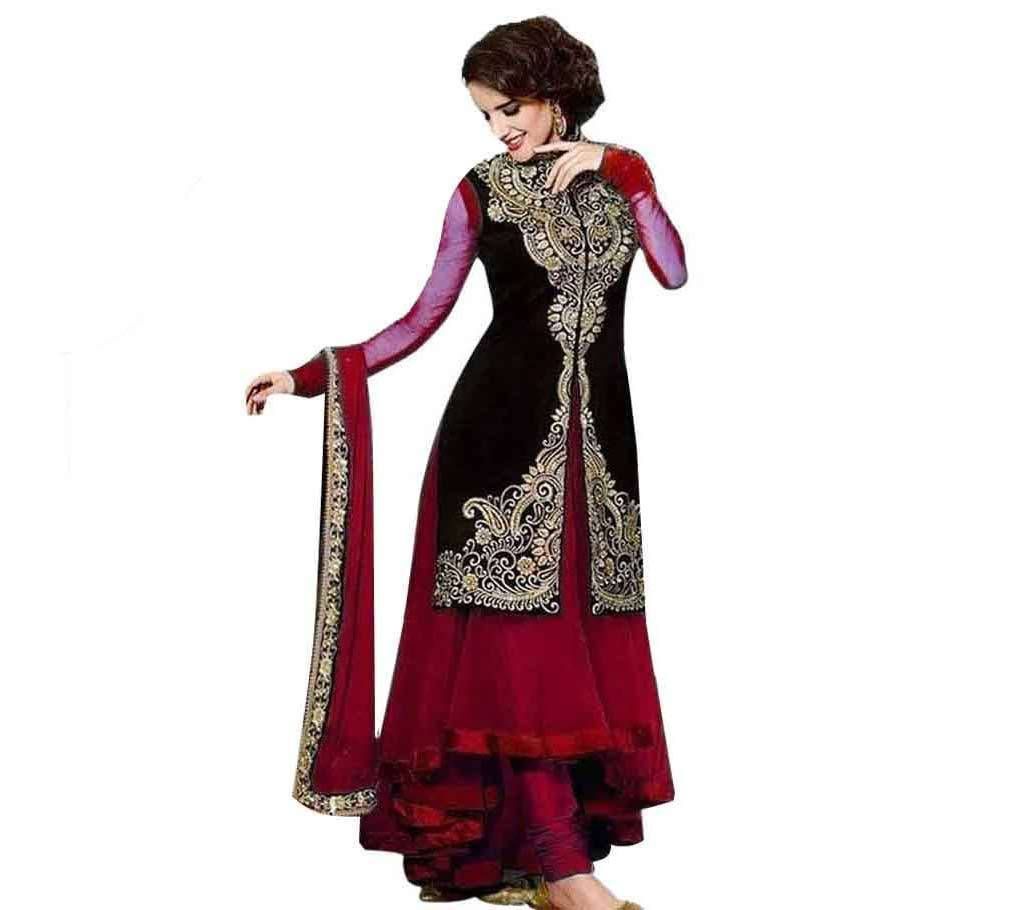 Indian semi stitched long suit copy 