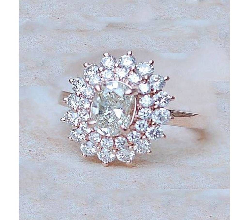 Silver Metal Finger Ring for Women